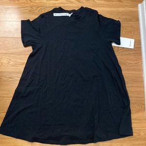 Lululemon NWT all yours tee dress, size 2, black